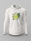 Tennis Claw  Beyaz Hoodie