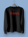 Tennis Double Siyah Sweatshirt