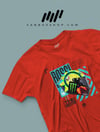 Valentino Rossi Kask Parlayan Vizör Baskılı T-Shirt