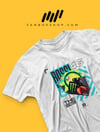 Valentino Rossi Kask Parlayan Vizör Baskılı T-Shirt