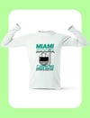 Vettel Miami Edition Uzun Kollu Beyaz T-Shirt