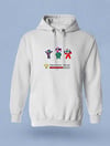 Vettel Pixel Beyaz  Sweatshirt Hoodie