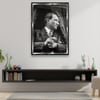 100. Yıl Özel Seri Atatürk Dikey Cam Tablo-Glass Art Concept