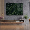 Ağaçlı Yol Yatay Cam Tablo-Glass Art Concept
