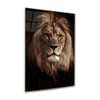 Aslan Dikey Cam Tablo