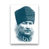Atatürk Dikey Cam Tablo-Glass Art Concept