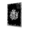 Besmele Dikey Cam Tablo-Glass Art Concept