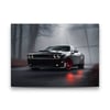 Dodge Challenger Araba Yatay Cam Tablo-Glass Art Concept