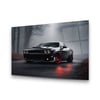 Dodge Challenger Araba Yatay Cam Tablo-Glass Art Concept