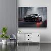 Dodge Challenger Araba Yatay Cam Tablo-Glass Art Concept