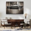 Ford Mustang GT 500 Araba Yatay Cam Tablo-Glass Art Concept