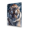 Kaplan Dikey Cam Tablo-Glass Art Concept