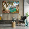 Manzara Yatay Cam Tablo-Glass Art Concept