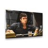 Scarface Yatay Cam Tablo-Glass Art Concept