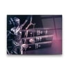 Themis Heykeli 3 Yatay Cam Tablo-Glass Art Concept