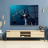 Themis Heykeli 4 Yatay Cam Tablo-Glass Art Concept