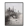Abstract Gray City Yağlı Boya Dokulu TabloYağlı Boya Dokulu Soyut TablolarTablolife