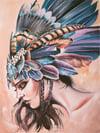 Batan Ay - Kanvas Tablo