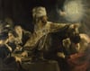 Belshazzar'ın Şöleni - Kanvas Tablo