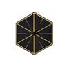 Duvar Saati Elegant Gold
