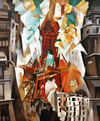 Robert Delaunay Eiffel Tower Kanvas TabloÜnlü Ressamların TablolarıTablolife