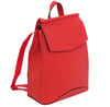 Kadın Kırmızı Deri Sırt Çantası