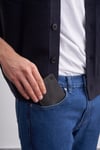 Erkek Siyah Crazy Deri Para Klipsli Cüzdan 1068