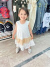 BEYAZ & BEJ FİSTO ELBİSE