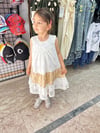 BEYAZ & BEJ FİSTO ELBİSE