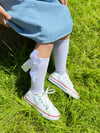 BEYAZ KETEN SNEAKER