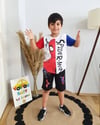 BEYAZ SPİDER-MAN ŞORTLU TAKIM