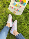 BEYAZ YETİŞKİN KETEN SNEAKER