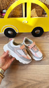 COLUMBİ A PUDRA&GRİ SNEAKER