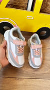 COLUMBİ A PUDRA&GRİ SNEAKER