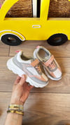 COLUMBİ A PUDRA&GRİ SNEAKER