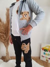 GRİ TEDDY 3'LÜ EŞOFMAN TAKIM