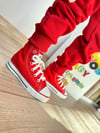 KIRMIZI BOT KETEN SNEAKER