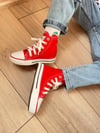 KIRMIZI BOT KETEN SNEAKER
