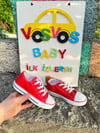 KIRMIZI KETEN SNEAKER UNİSEX