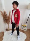KIRMIZI TEDDY 3'LÜ EŞOFMAN TAKIM