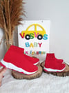 KIRMIZI YETİŞKİN BANDAJ SNEAKER