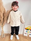 KREM CEPLİ KAPİTONE CEKET