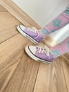 LİLA KETEN SNEAKER