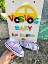 LİLA KETEN SNEAKER
