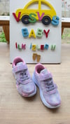 LİLA&PEMBE LASTİK BAĞCIKLI SNEAKER