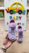 LİLA&PEMBE LASTİK BAĞCIKLI SNEAKER