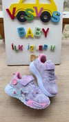 LİLA&PEMBE LASTİK BAĞCIKLI SNEAKER