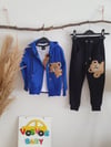 MAVİ TEDDY 3'LÜ EŞOFMAN TAKIM