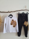 MAVİ TEDDY 3'LÜ EŞOFMAN TAKIM