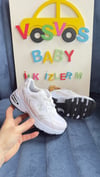 N&B FİLE GÜMÜŞ BEYAZ ÇOCUK SNEAKER